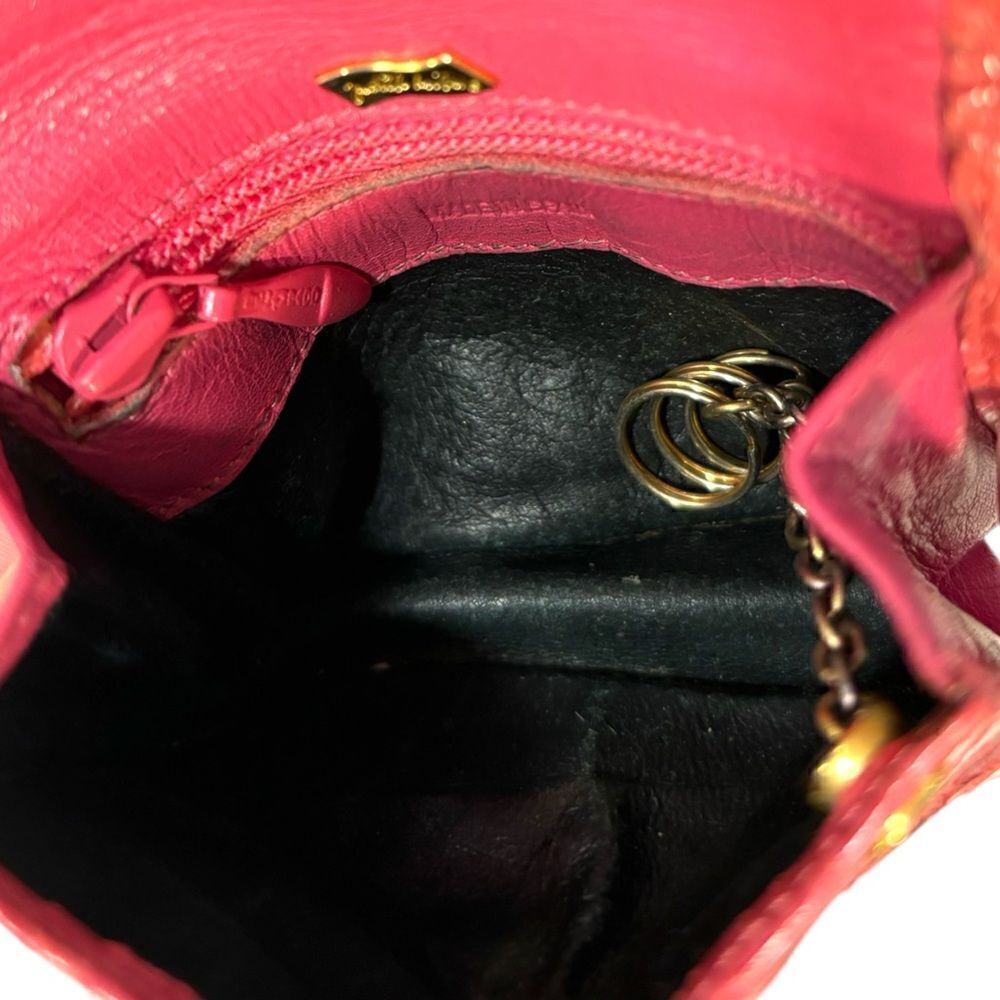 Judith Leiber Vintage Genuine Python Keychain/Coin Pouch - Picture 4 of 6